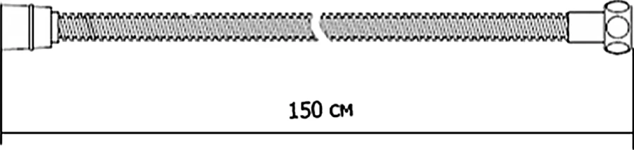 Шланг для душа, хром, Nicolazzi Doccia, современные, hi-tech - фото 3