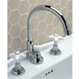 Смеситель для раковины Devon&Devon White Rose UTWR700A - фото 1