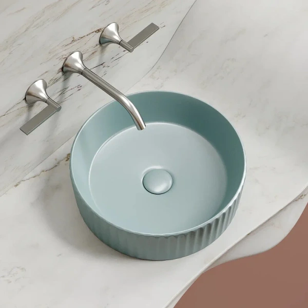 Раковина Ceramica Nova Element 36 см зеленая - фото 4