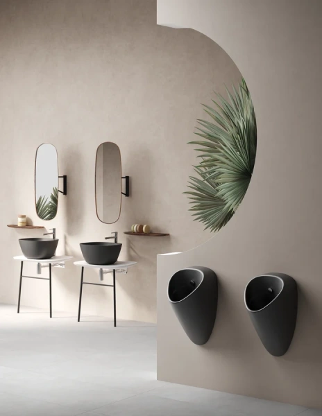 Раковина VitrA Plural 45 см черная матовая, накладные (на столешницу), пристенные - фото 3