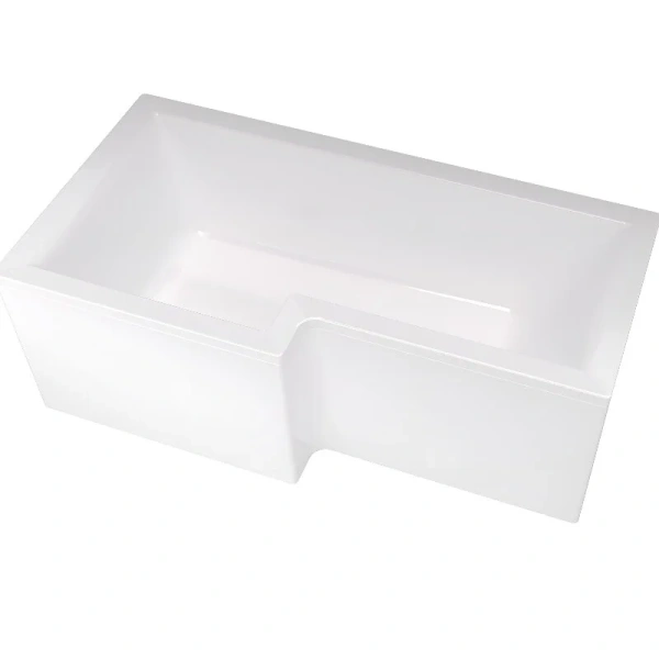 Ванна акриловая 1MarKa Linea 01лин16585лкс2+/01лин16585пкс2+, 165 x 85 см, левая/правая, цвет белый, угловые, приставные, встраиваемые - фото 6