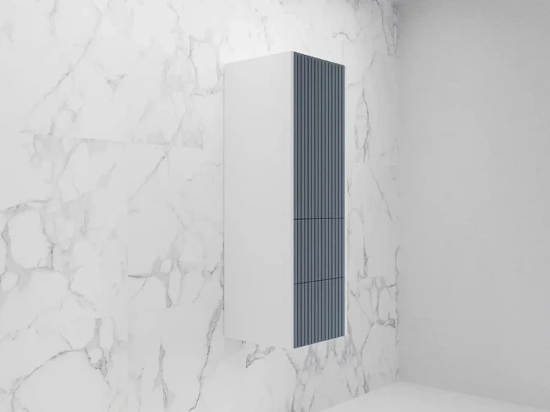 Шкаф-пенал подвесной Style Line Стокгольм 36 см графит софт, 35 см - фото 3