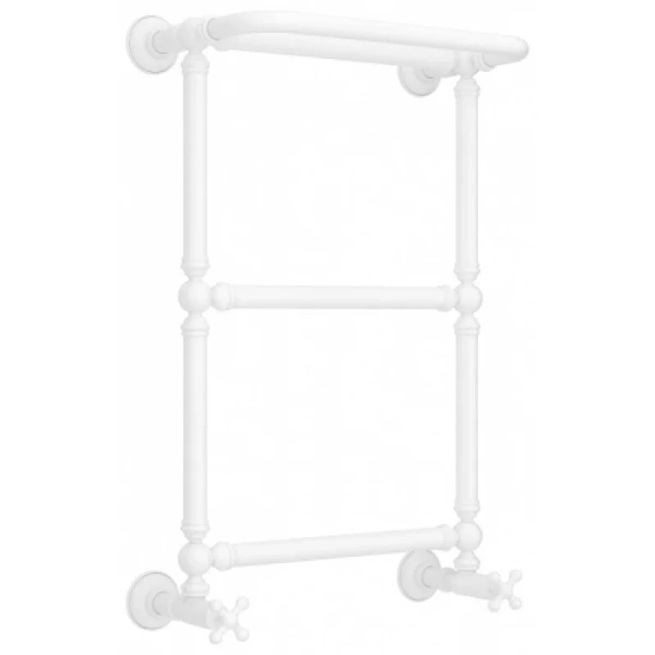 Полотенцесушитель водяной Сунержа Ренессанс 40х66 см белый матовый - фото 1