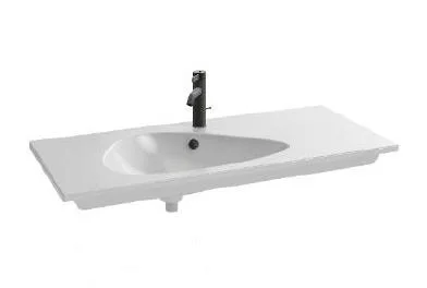 Раковина Jacob Delafon Nouvelle Vague 120 см подвесная - фото 3