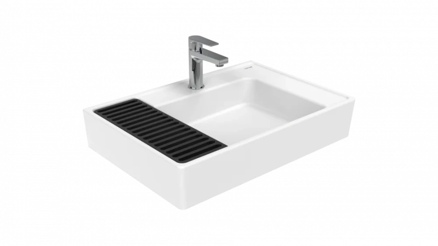 Раковина Creavit Arya 65 см белая - фото 1