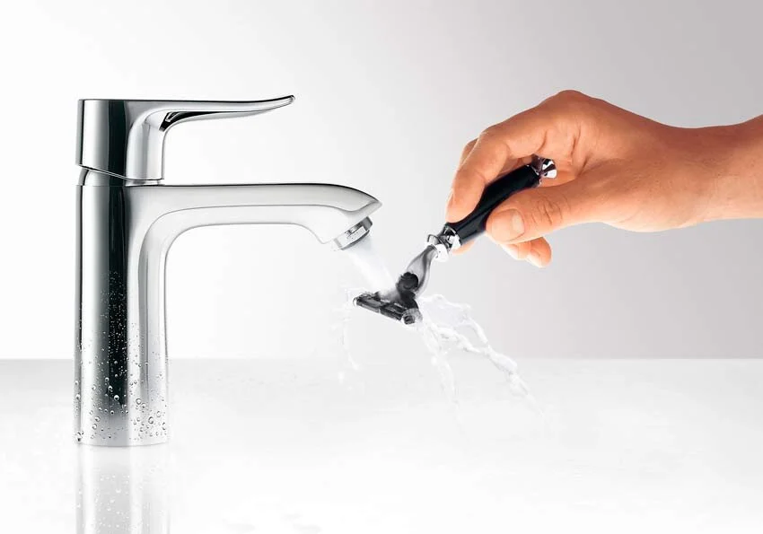 Смеситель для раковины Hansgrohe Metris хром - фото 4