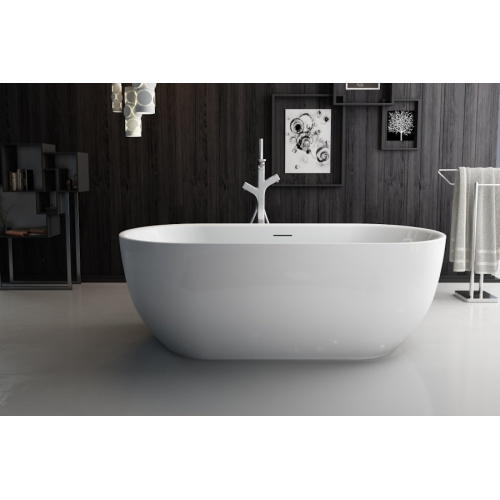 Ванна акриловая BelBagno 150х75 см отдельностоящая, современныe, hi-tech - фото 3