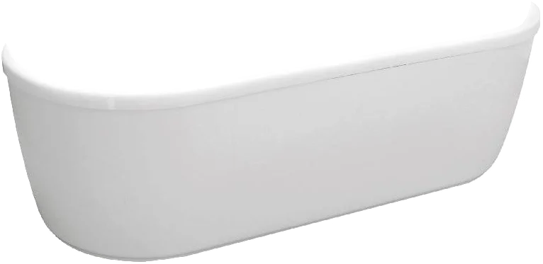 Передняя панель Cezares Metauro 180 см белая матовая - фото 1