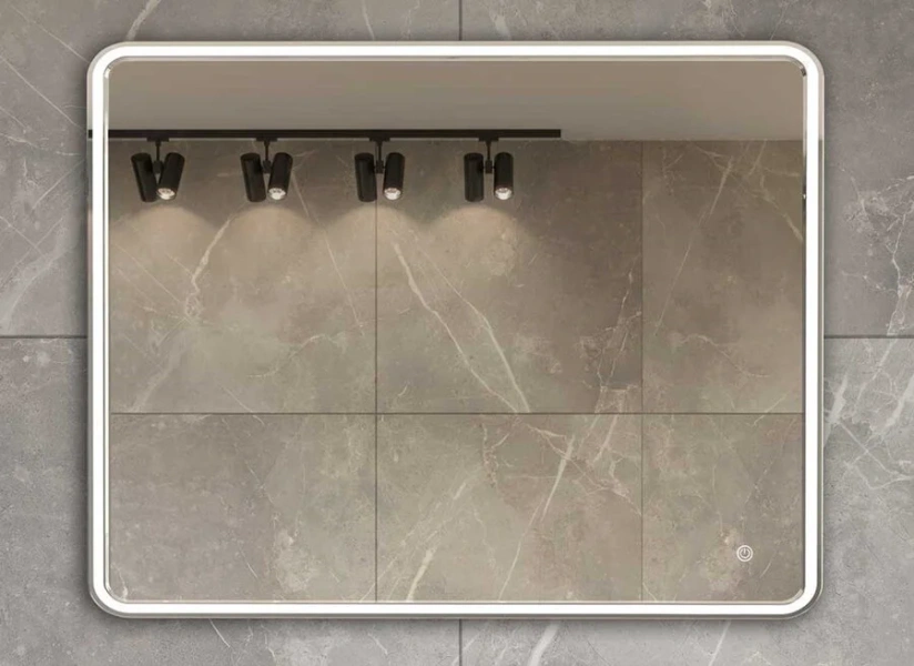 Зеркало с подсветкой Vincea 80 см без окантовки, без функции антизапотевания - фото 1