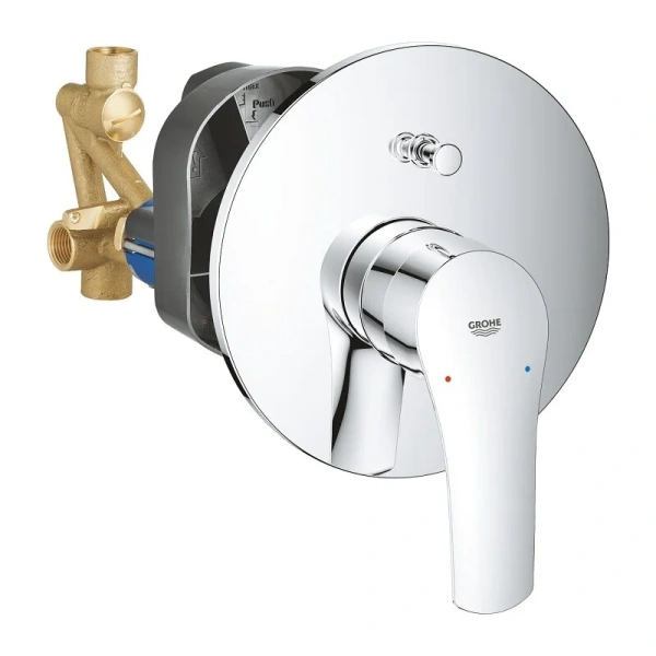 Смеситель для душа Grohe Eurosmart хром - фото 1