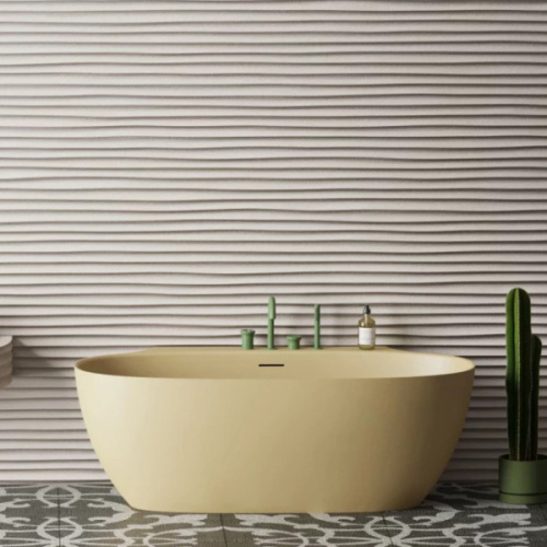 Ванна из искусственного камня Salini Alda Wall 170x90 см покраска по RAL полностью - фото 4