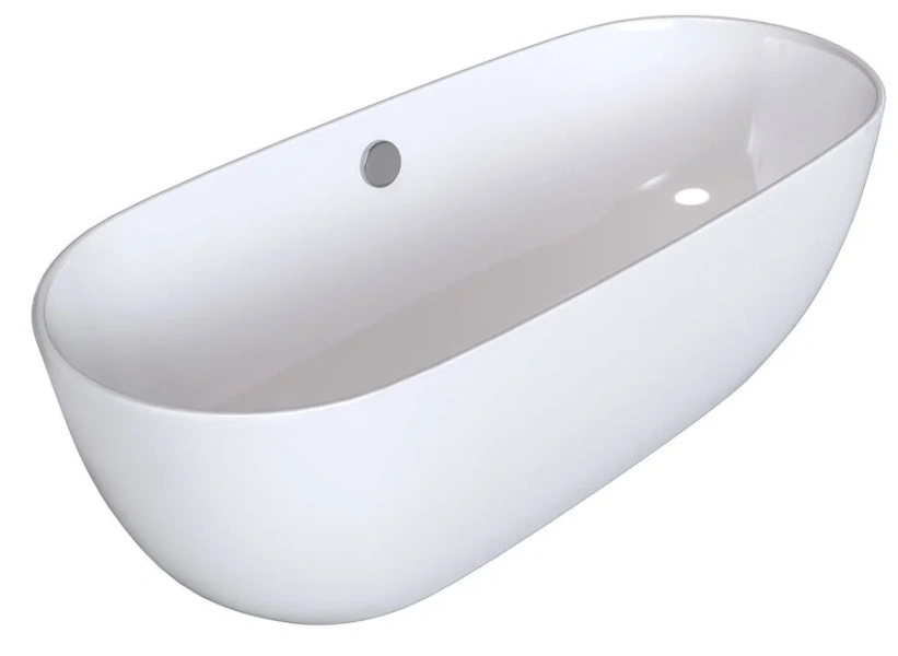 Ванна акриловая Grossman 170x80 см белая, современныe, hi-tech - фото 3