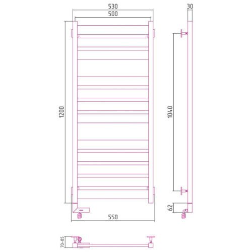 Схема, черный - фото 3