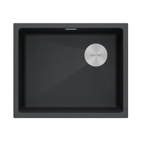 Мойка для кухни Paulmark Lumi 55 см антрацит - фото 1