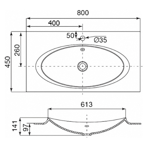 Раковина Roca Laks 3270G4 - фото 3