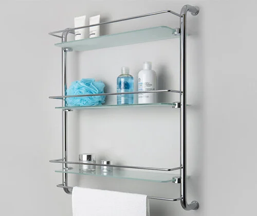 Полочка для ванной WasserKRAFT тройная - фото 3
