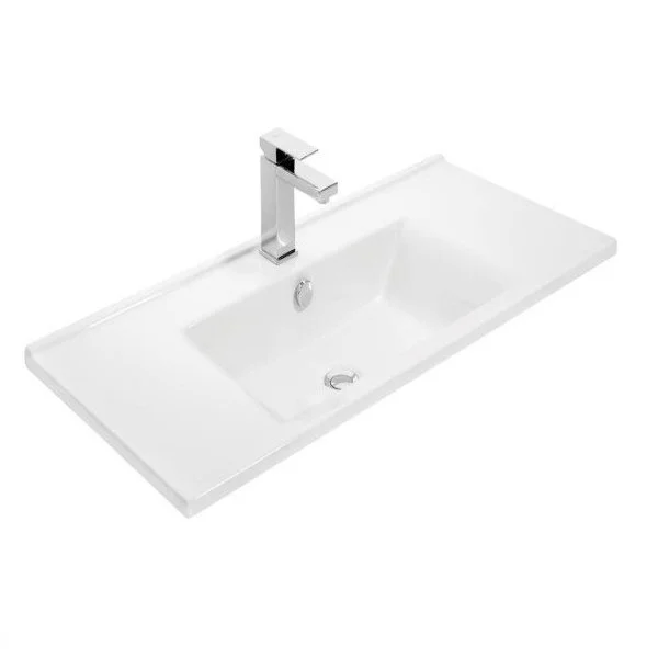 Тумба с раковиной подвесная BelBagno Atria 85 см с двумя выдвижными ящиками ATRIA-850-2C-SO-BL