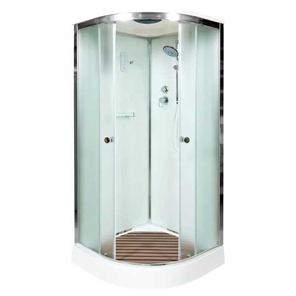 Душевая кабина Deto D 90х90 см с электрикой, 90х90 - фото 4