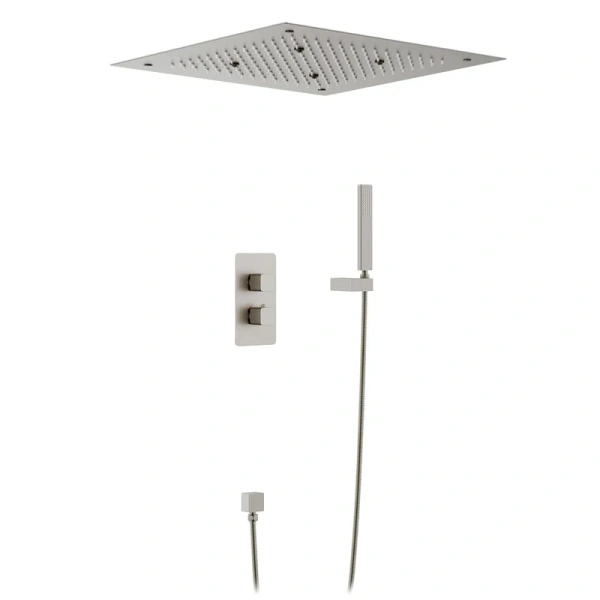 Душевой комплект Timo Petruma никель - фото 1