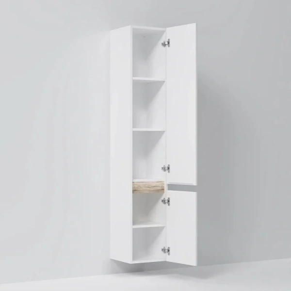 Шкаф-пенал подвесной Am.Pm X-Joy 30 см белый глянец, пристенные, высокие - фото 7