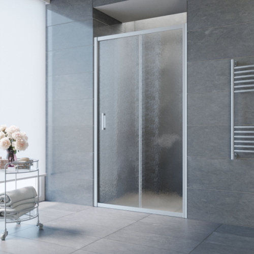 Душевая дверь стекло шиншилла Vegas-glass ZP 110 02, 110 см - фото 3