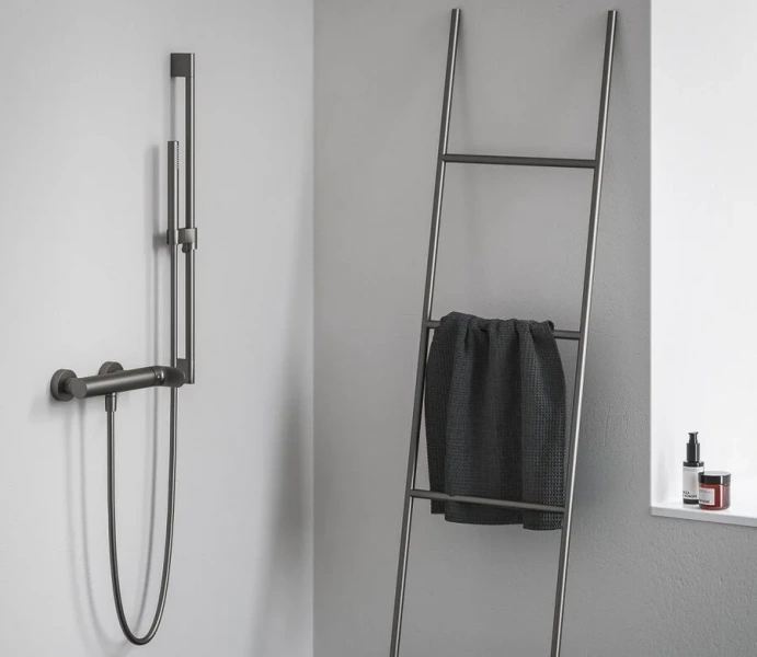 Смеситель для душа Ravak Eleganta графит матовый, современные, hi-tech - фото 3