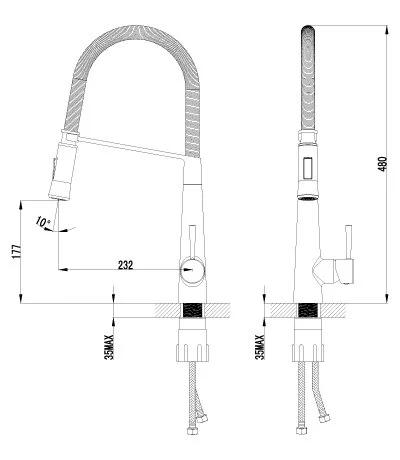 Смеситель для кухни Lemark Soul LM6002C - фото 2