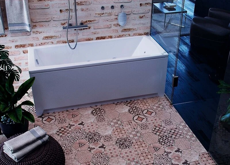 Ванна акриловая Aquatek Либра New LIB150N-0000030, 150 x 70 см, белая - фото 3