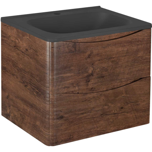 Тумба под раковину подвесная Vincea Paola 58,9 см R.Wood, светло-коричневая - фото 7