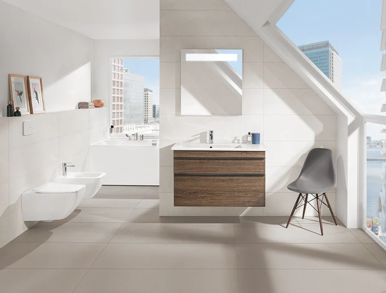  Биде подвесное Villeroy & Boch Venticello с покрытием CeramicPlus - фото 3