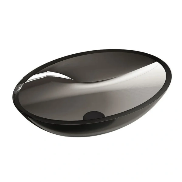 Раковина Vincea 50 см черная - фото 1