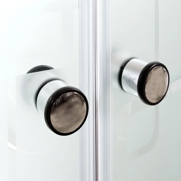 Душевая кабина Deto EM 80x80 см с гидромассажем, стеклянные, матовые, узорчатые - фото 7