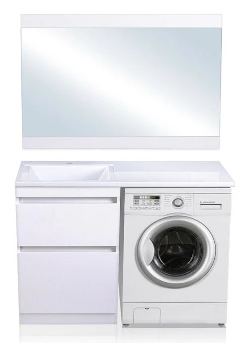 Тумба под раковину напольная Style Line Даллас 58 см белая index_1 - фото 10