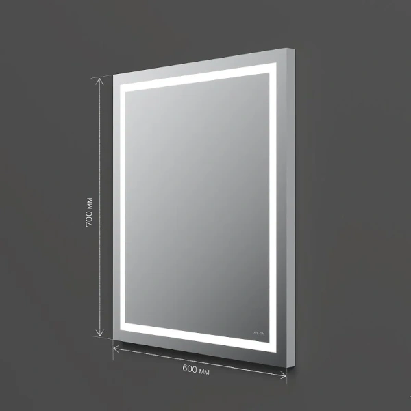 Зеркало с подсветкой Am.Pm Gem 60 см прямоугольное, с подсветкой - фото 7