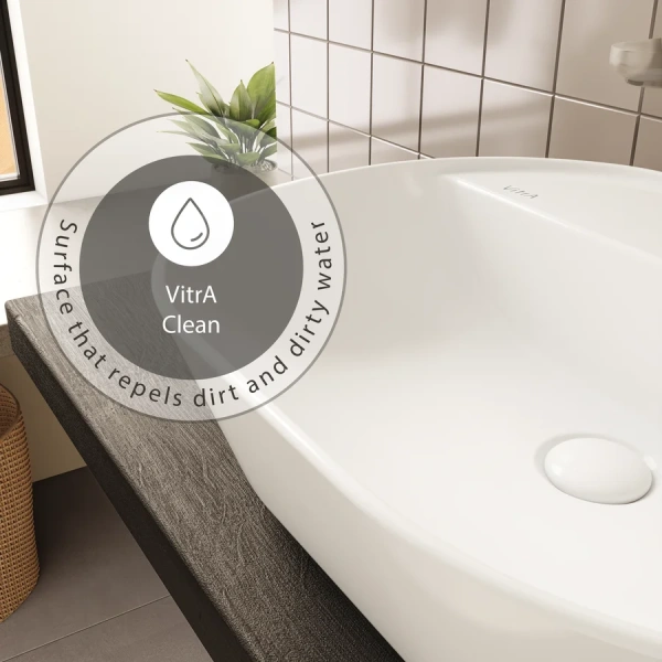 Раковина VitrA Geo 55 см с 1 отверстием для смесителя, одинарные - фото 8