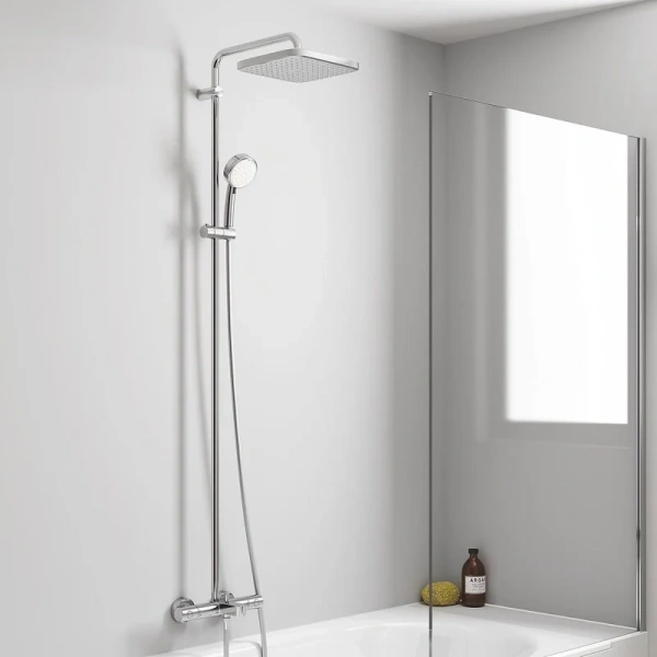 Душевая стойка Grohe Tempesta Cosmopolitan с термостатом, с термостатом - фото 6
