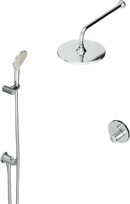 Душевой комплект Am.Pm X-Joy FP85A1RH2 нажимной смеситель - фото 4