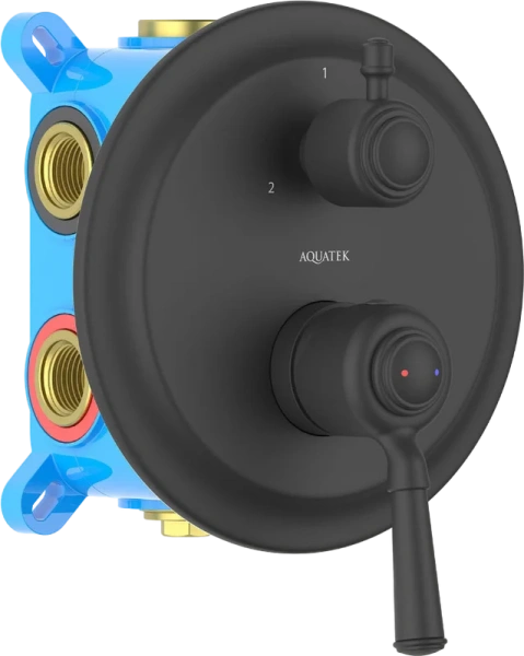 Смеситель для душа Акватек Классик золото - фото 4