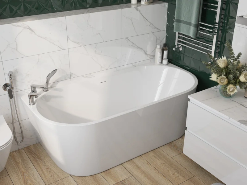 Смеситель для ванны Cersanit Moduo хром - фото 4