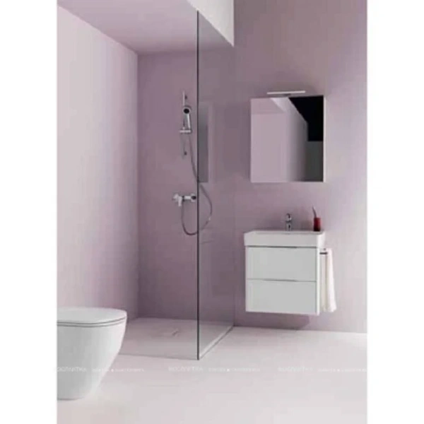 Тумба под раковину подвесная Laufen Base 75 см белая матовая - фото 3