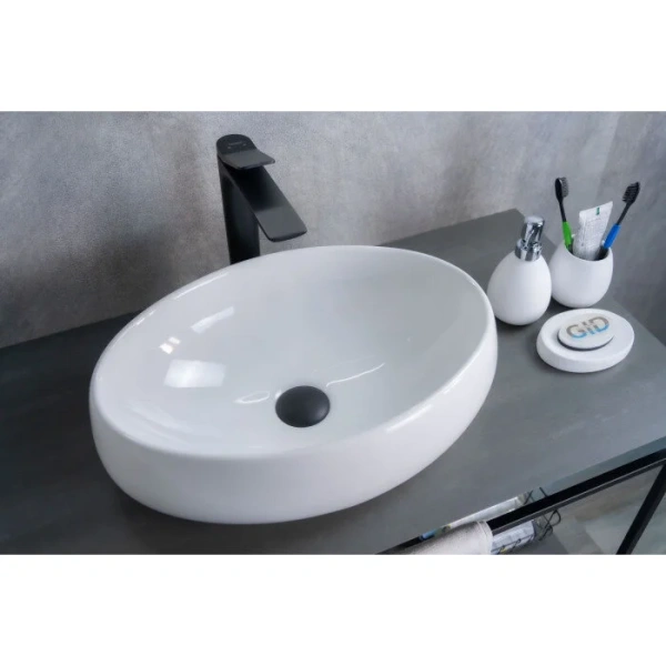 Раковина GID Lago N9030b 48 см белая - фото 3