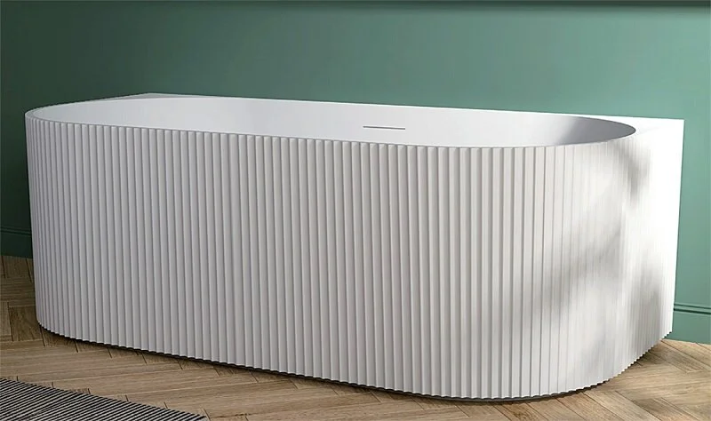 Акриловая ванна Abber 170х80 см приставная - фото 1