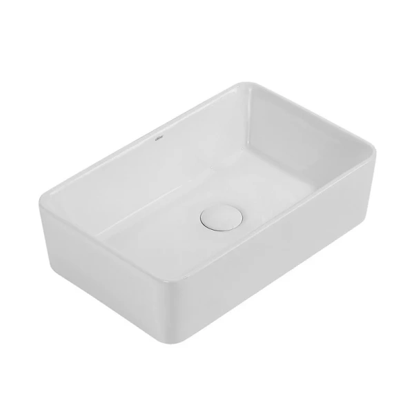 Раковина Abber Rechteck 48,5 см белая - фото 3