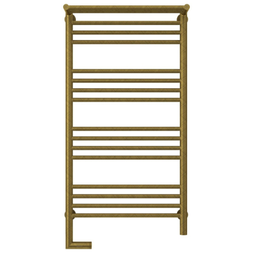 Полотенцесушитель электрический левый, с полкой цвет состаренная бронза Сунержа Богема 2.0 1000х500, по запросу - фото 2