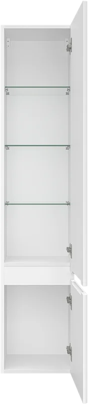 Шкаф-пенал Brevita Victory 35 см белый, правый, белые - фото 8