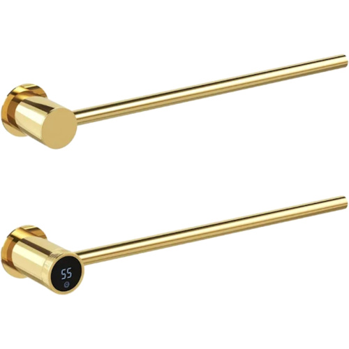 Полотенцесушитель электрический Boheme Stick 45x5 см дополнительный элемент, золото - фото 2