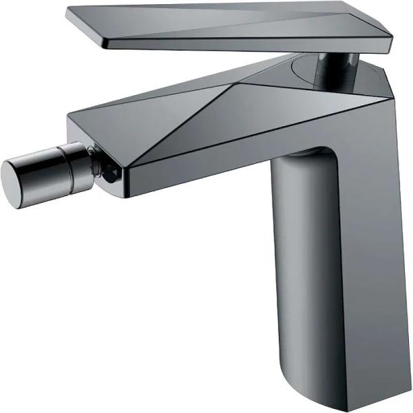 Смеситель для биде Boheme Venturo GunMetal Shine - фото 1