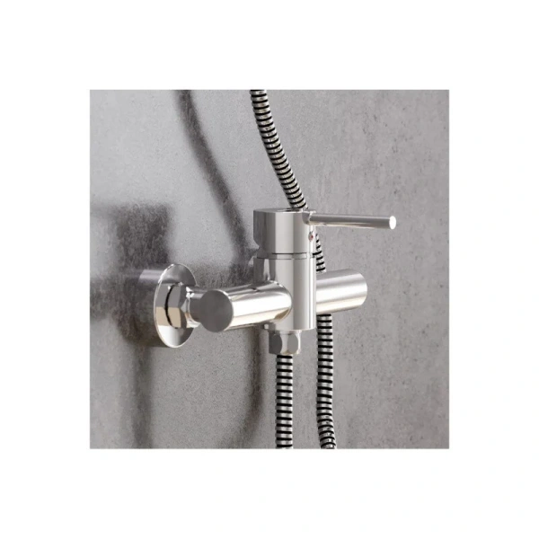Смеситель для душа Damixa Scandinavian Pure хром, современные, hi-tech - фото 3
