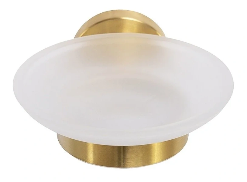 Мыльница Cezares Relax брашированное золото - фото 4