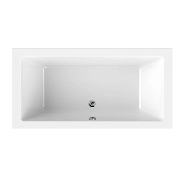 Ванна акриловая Knief Plane Fit 0400-101 180 х 80 см с ножками - фото 1
